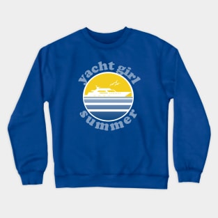 Yacht Girl Summer Crewneck Sweatshirt